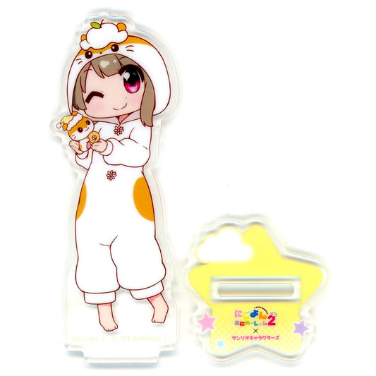 Kasumi Nakasu x Corocorokuririn Acrylic Stand Kigurumi Ver. Nijiyon Animation 2 x Sanrio Characters Love Live! Series PremiumShop Goods [USED]