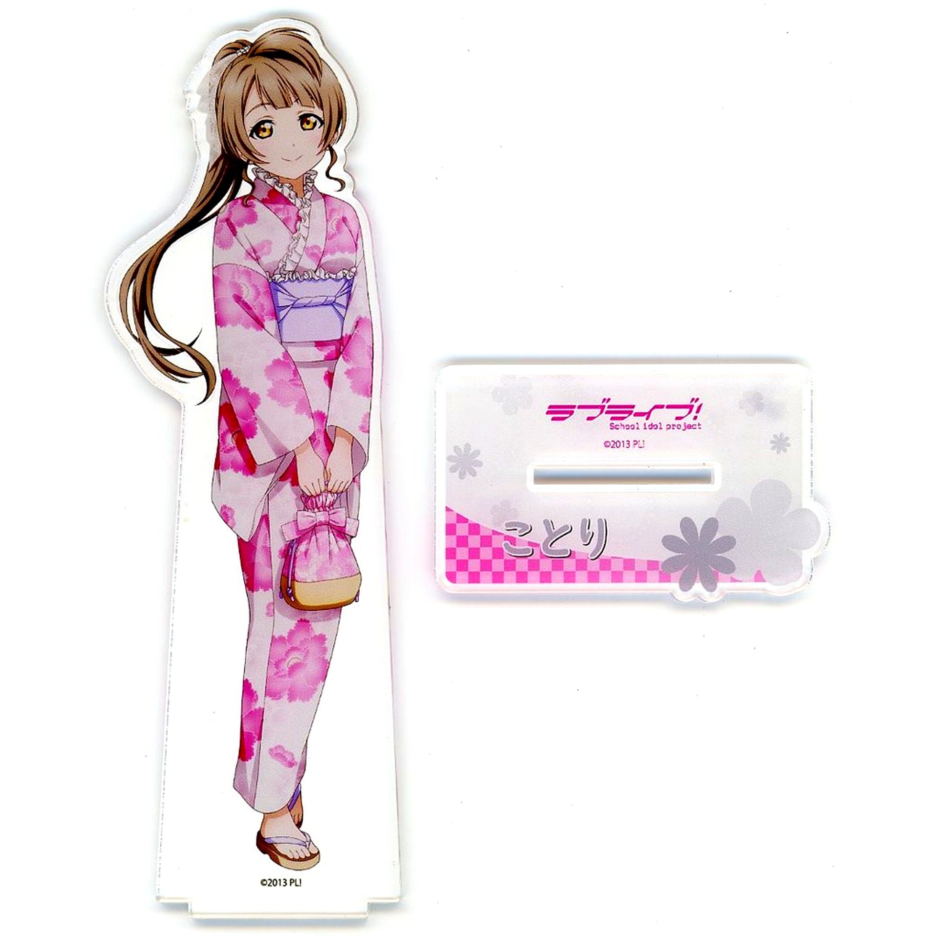 Kotori Minami Yukata Ver. Big Acrylic Stand Love Live! [USED]