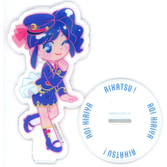 Aoi Kiriya Station Attendant Ver. Aikatsu! Style TOKYO Acrylic Stand Aikatsu! Design Mart [USED]