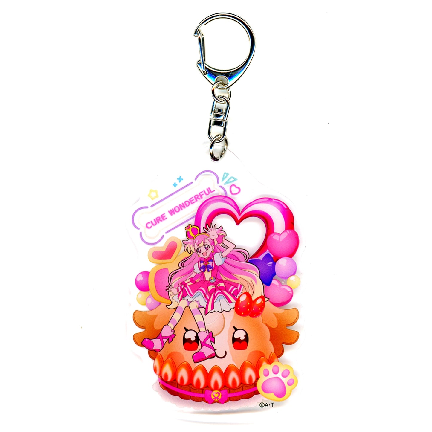 Cure Wonderful Wonderful PreCure! Birthday Acrylic Keychain Cure Wonderful Birthday Fair Pretty Store Limited [USED]