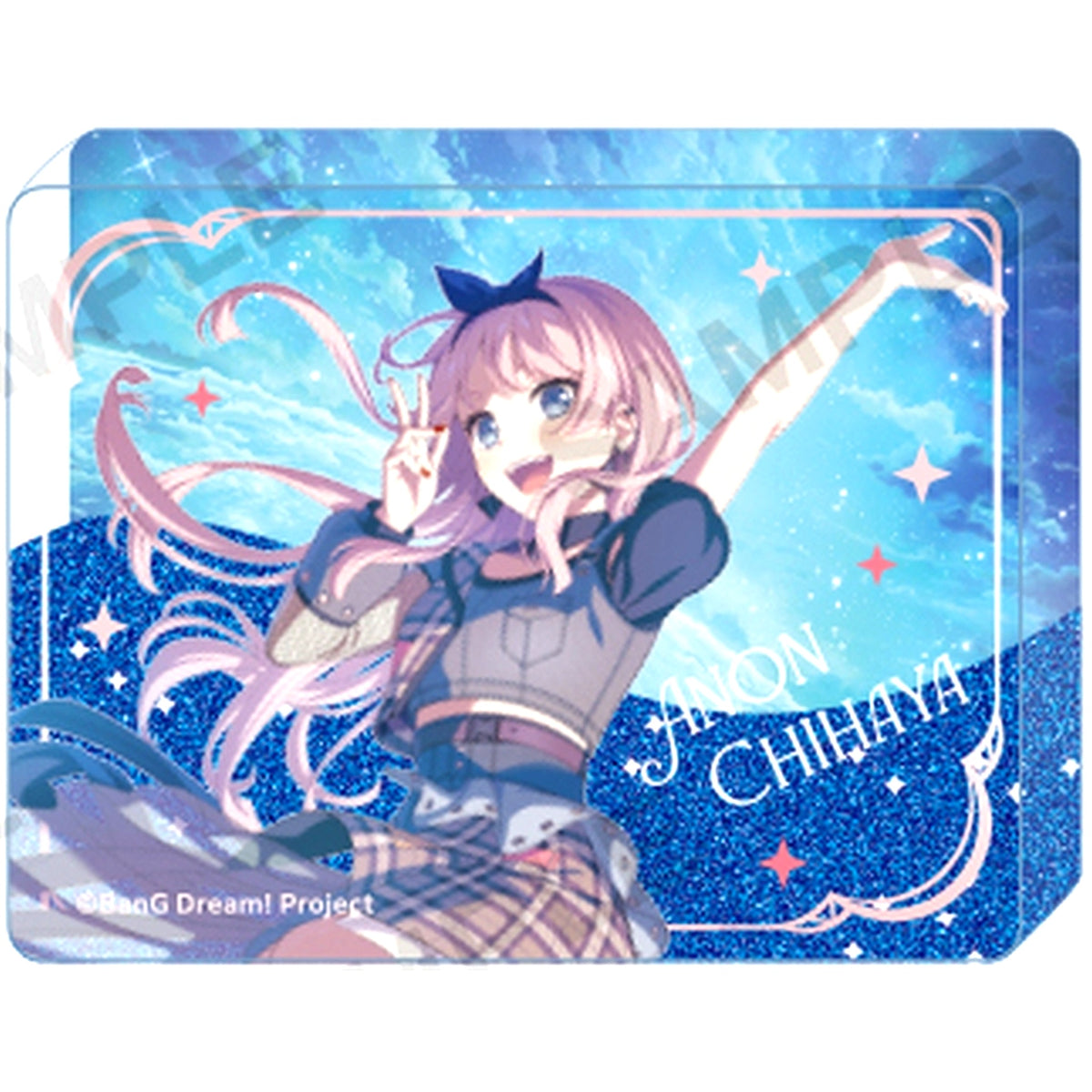Anon Chihaya BanG Dream! It's MyGO!!!!! Zero gravity Ver. Trading Liquid Hologram Block [USED]