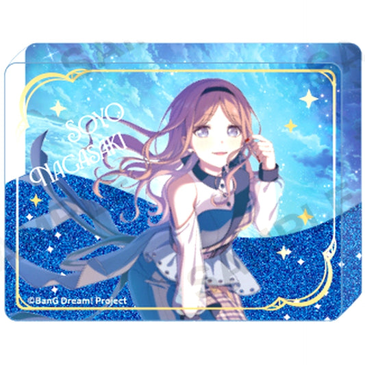 Soyo Nagasaki Trading Liquid Hologram Block MyGO!!!!! Zero Gravity Ver. BanG Dream! It's MyGO!!!!! [USED]