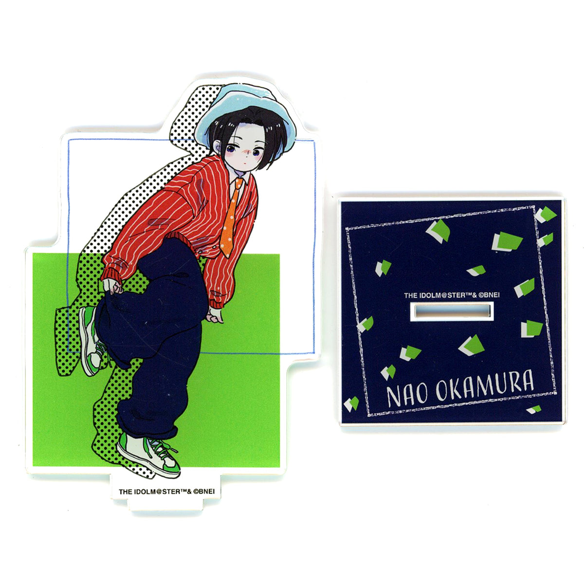 Nao Okamura Official Acrylic Stand THE IDOLM@STER SideM x mame Collaboration Illustration [USED]