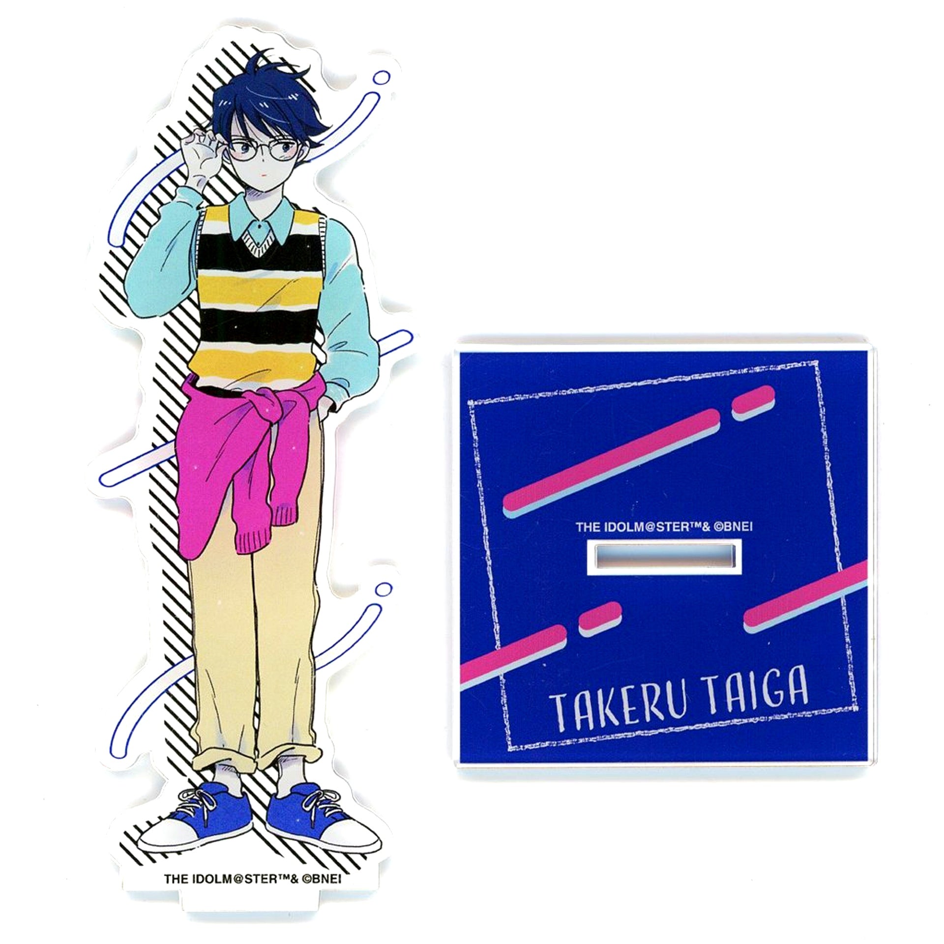 Takeru Taiga THE IDOLM@STER SideM Official Acrylic Stand x mame Collab Illustration vol.2 [USED]