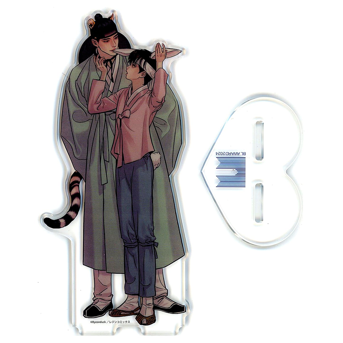 Painter of the Night Byeonduck Illustration Acrylic Stand Chilchil Store Be mofumofu animaLs Goods [USED]