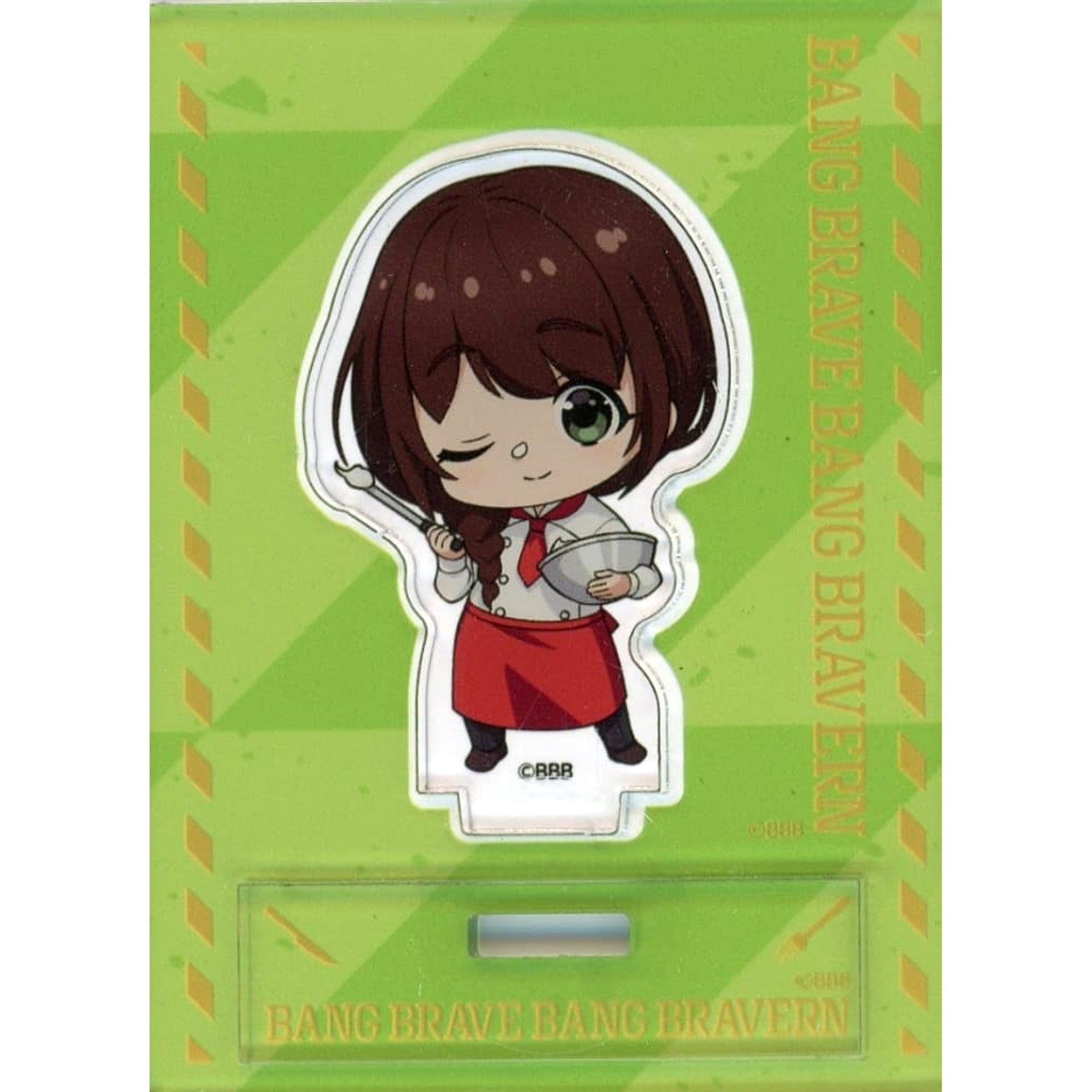 Brave Bang Bravern Miyu Kato x SWEETS PARADISE Trading Acrylic Stand Mini Character ver. Acrylic Stands [USED]