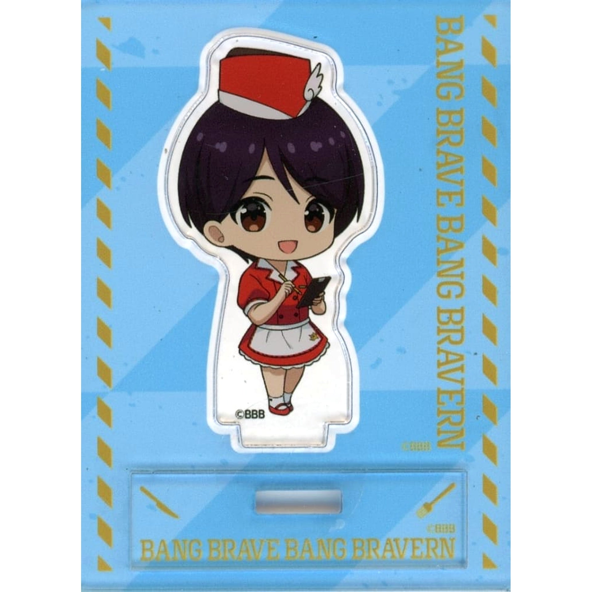 Brave Bang Bravern x SWEETS PARADISE Honoka Suzunagi trading acrylic stand Mini Chara Ver. Acrylic Stands [USED]