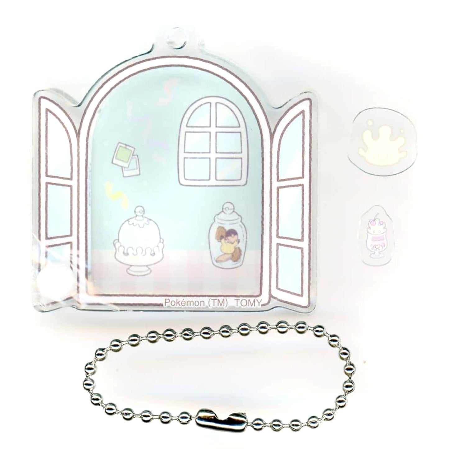 Pokemon Milcery Poke Peace Ugoku Acrylic Charm Collection House Charm [USED]