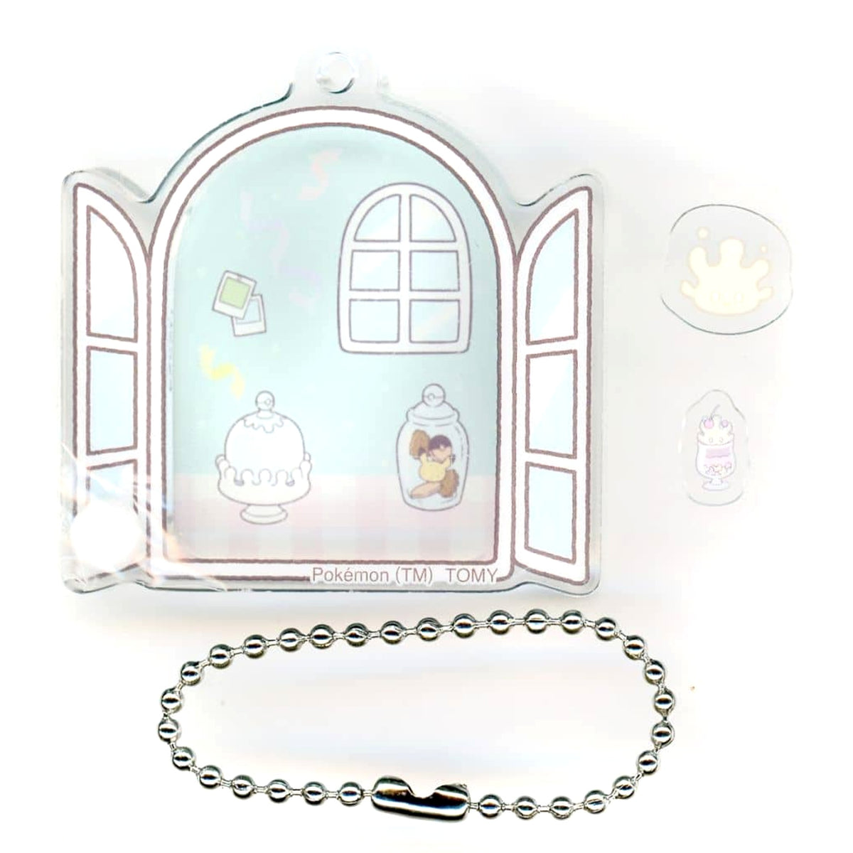 Pokemon Milcery Poke Peace Ugoku Acrylic Charm Collection House Charm [USED]