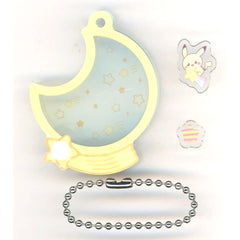 Pokemon Pikachu Poke Peace Ugoku Acrylic Charm Collection Starry Night Charm [USED]