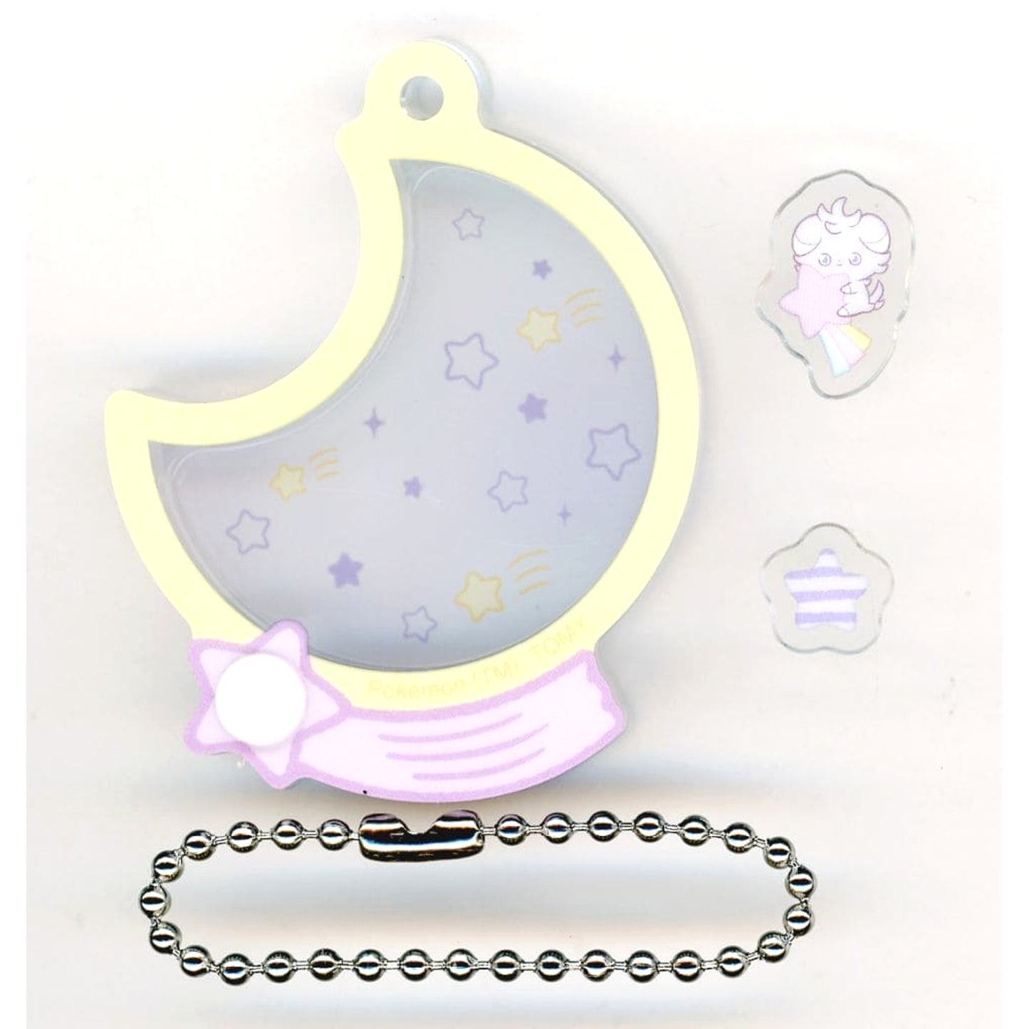 Pokemon Espurr Poke Peace Ugoku Acrylic Charm Collection Starry Night Charm [USED]