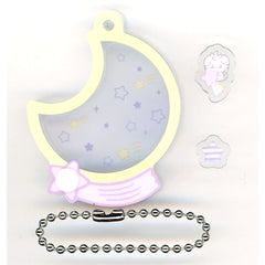 Pokemon Espurr Poke Peace Ugoku Acrylic Charm Collection Starry Night Charm [USED]