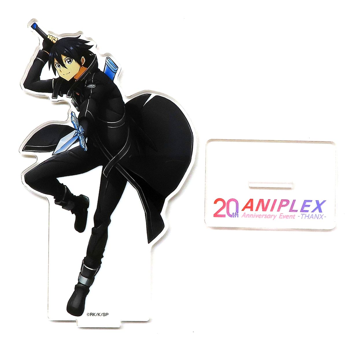 Kazuto Kirigaya Aniplex 20th Anniversary Acrylic Stand Sword Art Online Aniplex 20th Anniversary Event Thanx Goods [USED]