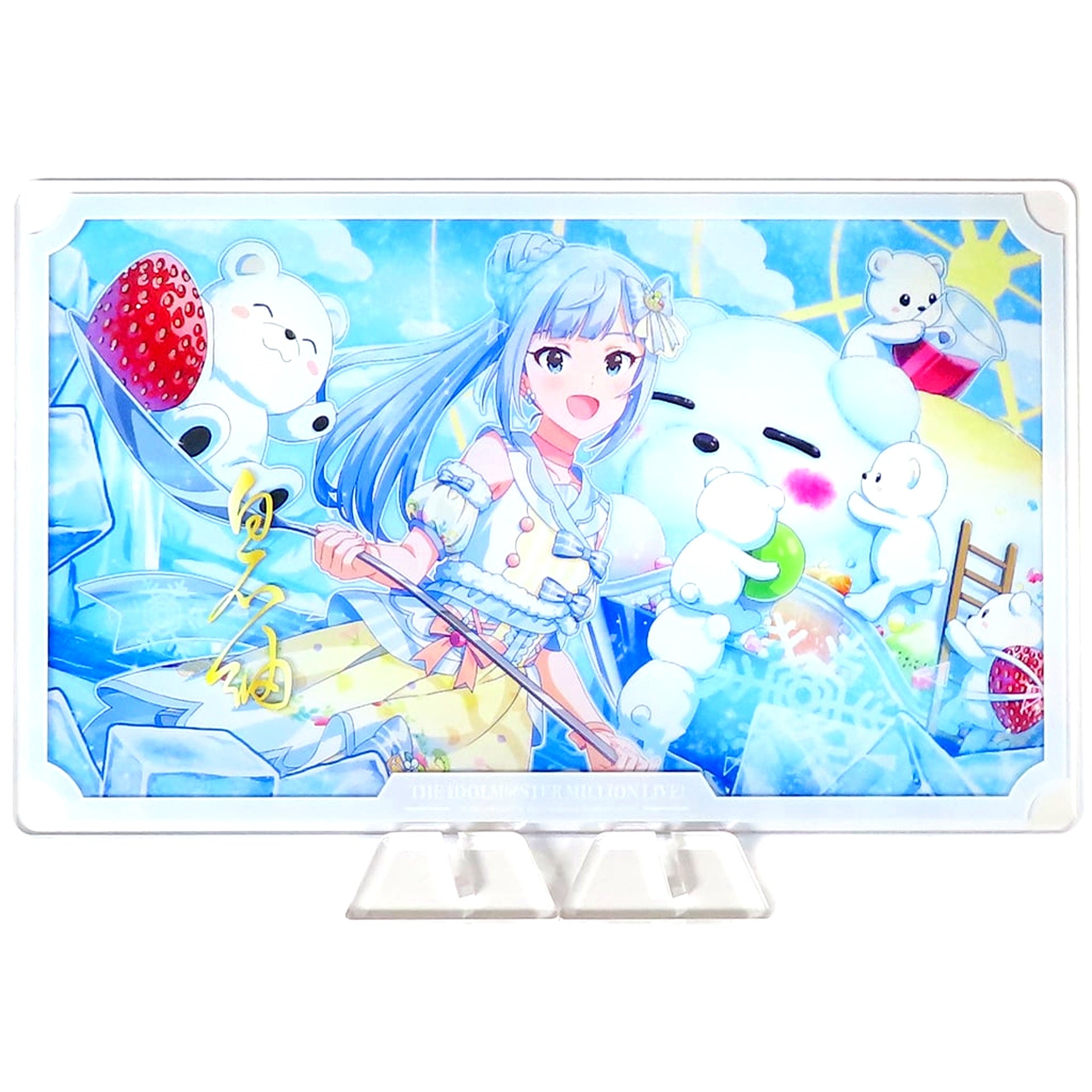 Tsumugi Shiraishi The Idolmaster Million Live! Acrylic Stand Summer Ice Started Awakened Official Shop Kuji Prize A [USED]