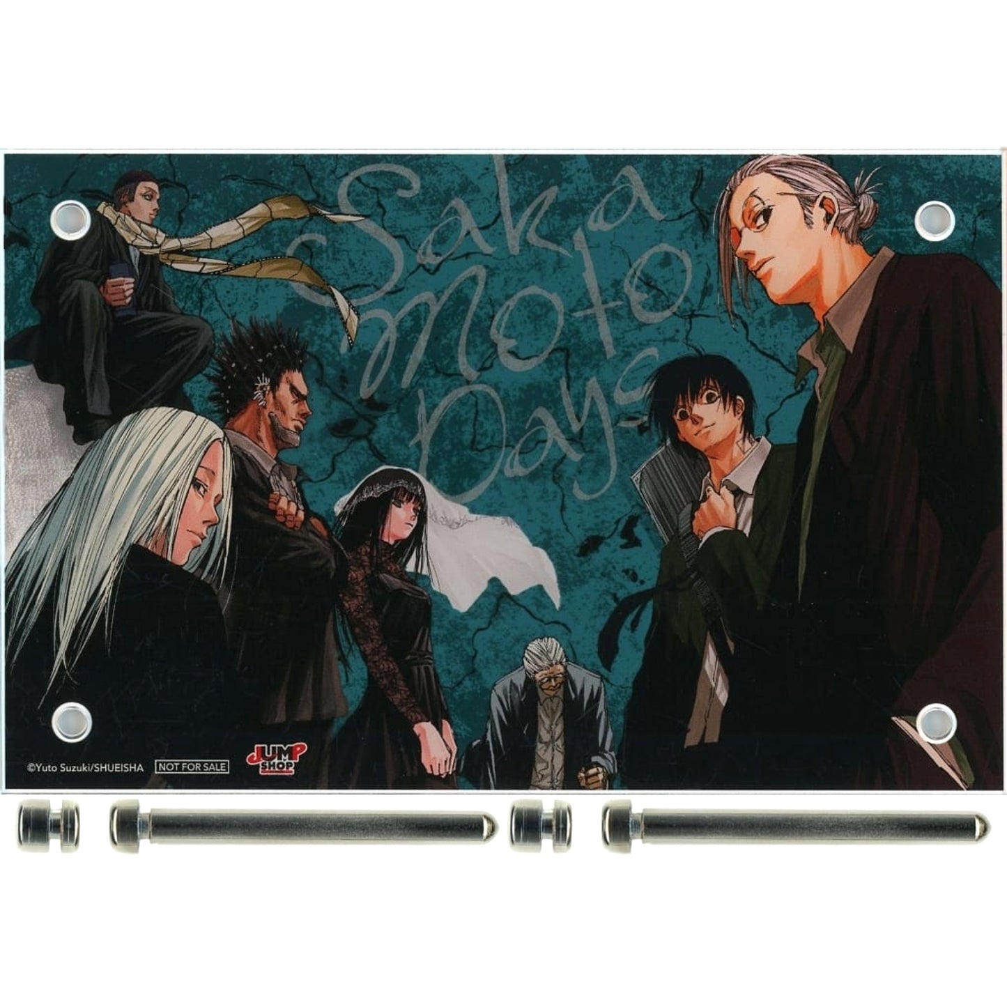 Sakamoto Days ORDER 2022/10 Acrylic Plaque Jump Shop Limited App Exclusive Novelty 3000 Point Redemption Item Acrylic Item [USED]