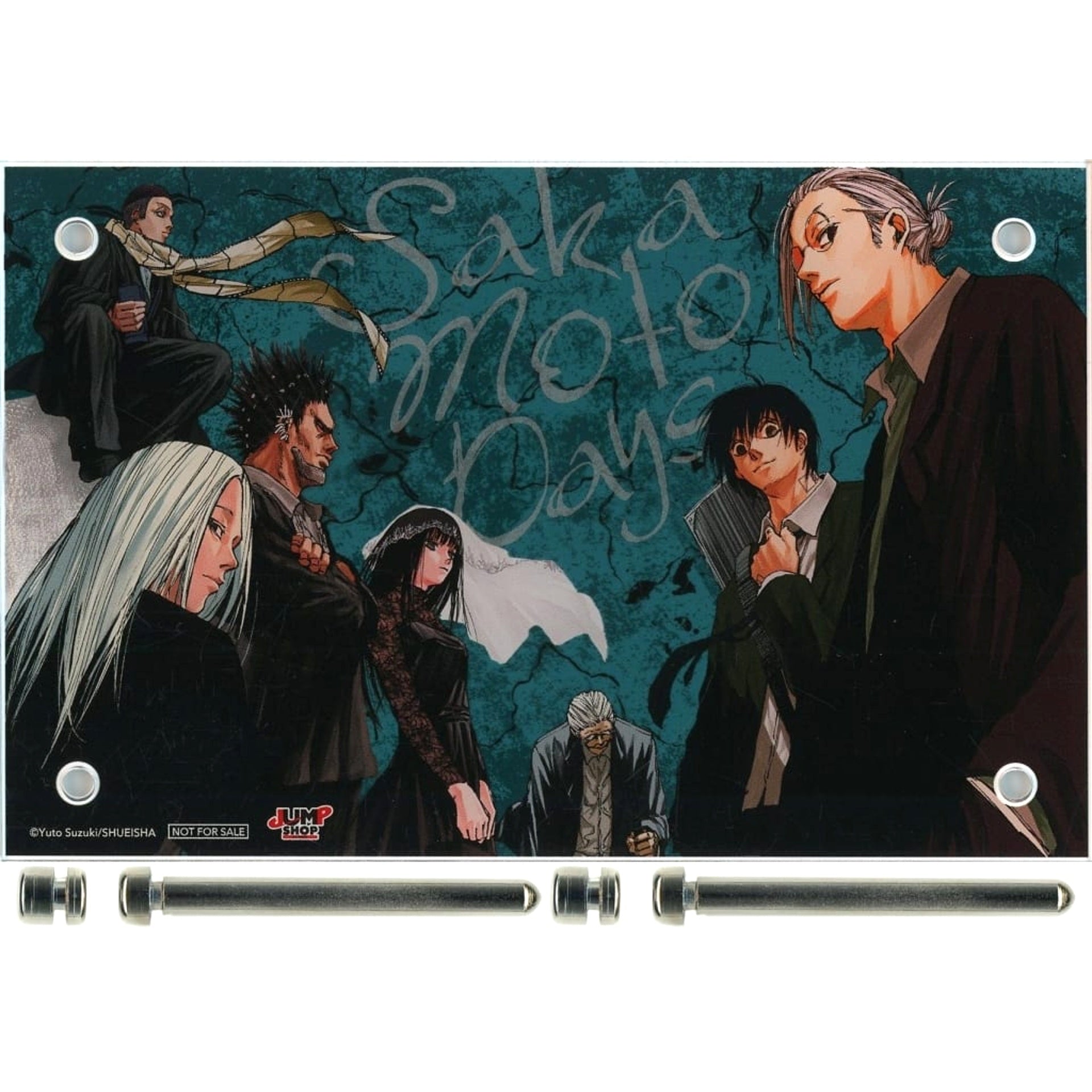 Sakamoto Days ORDER 2022/10 Acrylic Plaque Jump Shop Limited App Exclusive Novelty 3000 Point Redemption Item Acrylic Item [USED]