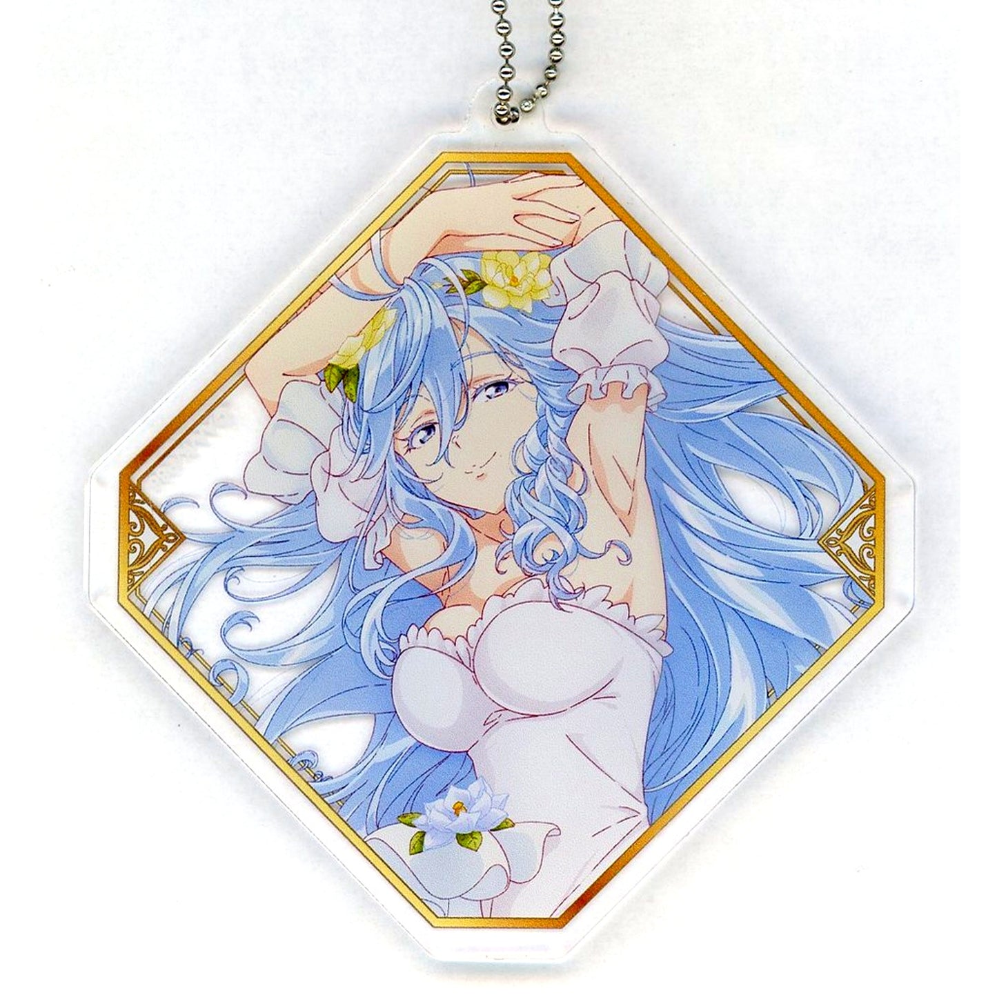 Vladilena Milize White Life size 86 EIGHTY-SIX Acrylic Keychain Kuji Colle Wedding Style Prize C-1 [USED]