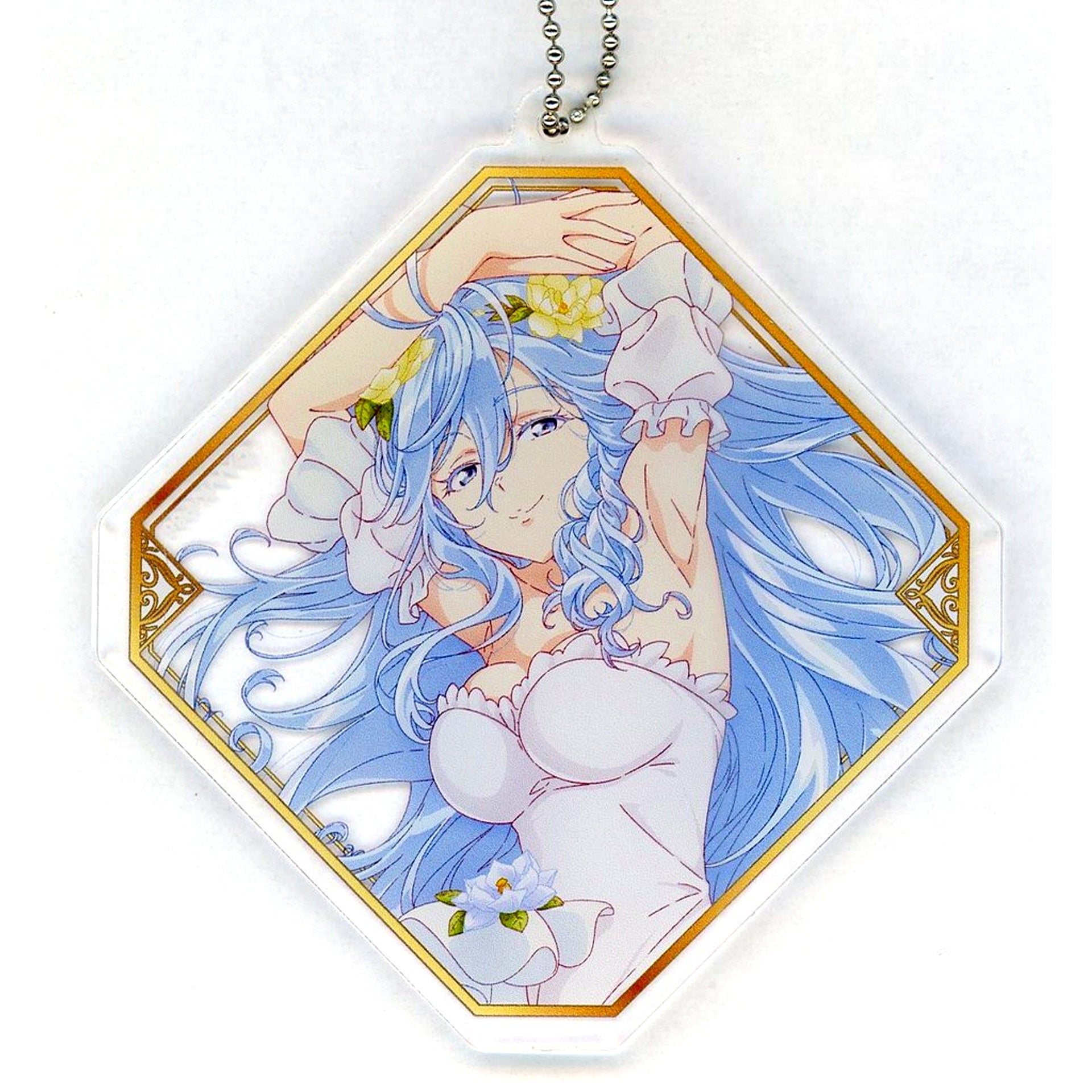 Vladilena Milize White Life size 86 EIGHTY-SIX Acrylic Keychain Kuji Colle Wedding Style Prize C-1 [USED]