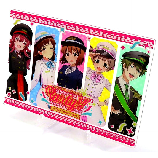Group Design Illustration Acrylic Art Board The Idolmaster PARTY!! in Tokyo Character Street [USED]