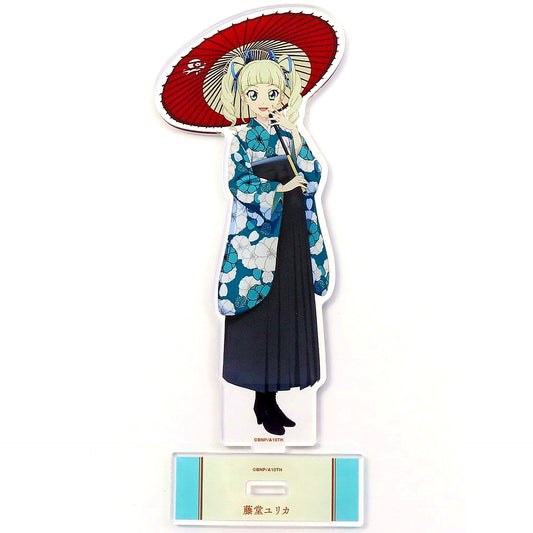 Yurika Todo Illustration Hakama Ver. Big Acrylic Stand Aikatsu! 10th Story: Starway to the Future in Asakusa Hanayashiki [USED]