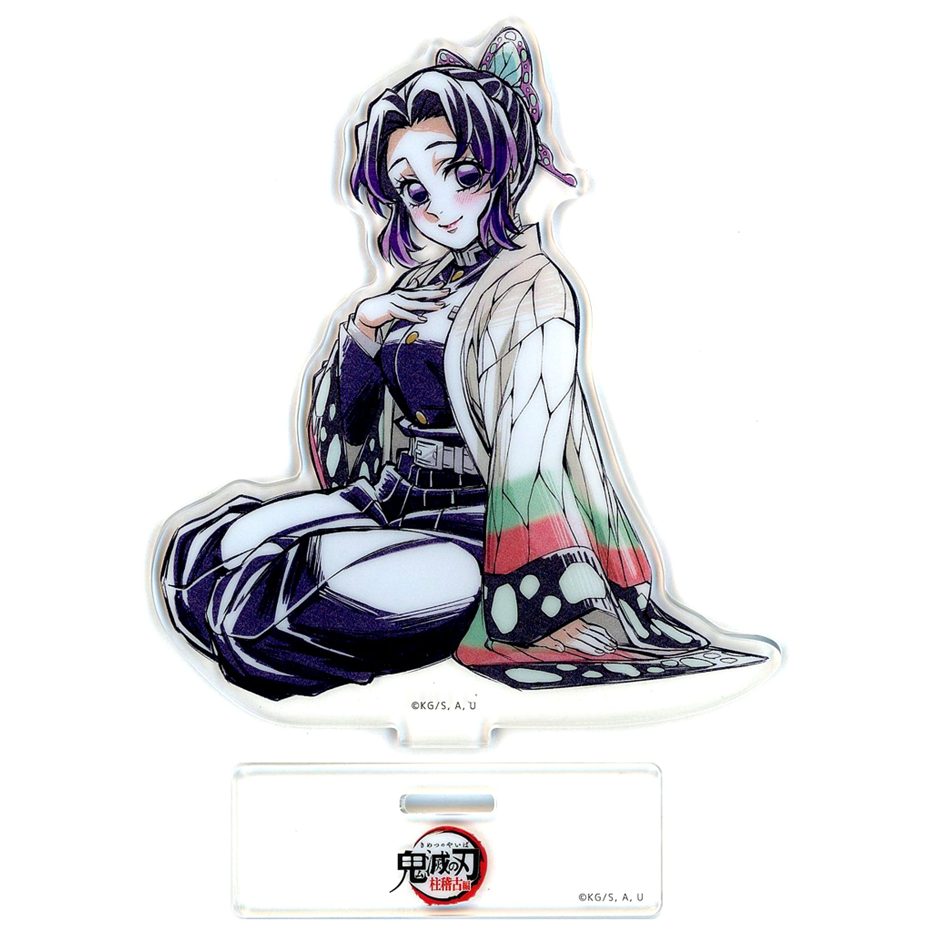 Shinobu Kocho Acrylic Stand WEBSHOP Kuji Demon Slayer Hashira Training Arc Final Episode Hashira Gather Hashira New Illustration Prize D [USED]