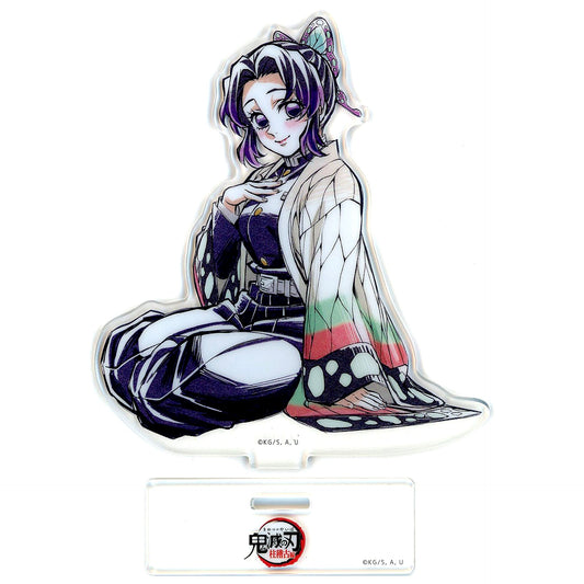 Shinobu Kocho Acrylic Stand WEBSHOP Kuji Demon Slayer Hashira Training Arc Final Episode Hashira Gather Hashira New Illustration Prize D [USED]