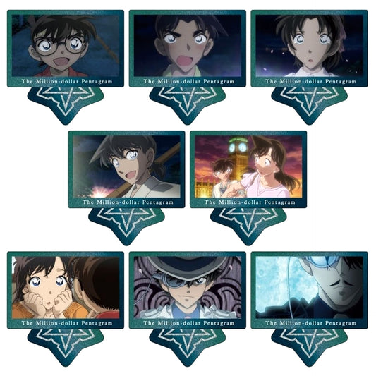 Detective Conan: The Million-dollar Pentagram Heiji Hattori & Others All 8 Types Set Mini Acrylic Stand Scene Trading Ver. Vol.3 Acrylic Stands [USED]