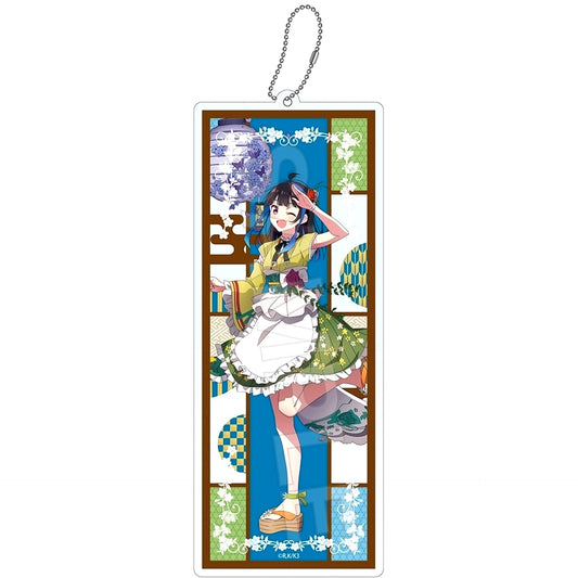 Mini Yaemori Rent-A-Girlfriend Kimono Modern Acrylic Keychain BIG [USED]