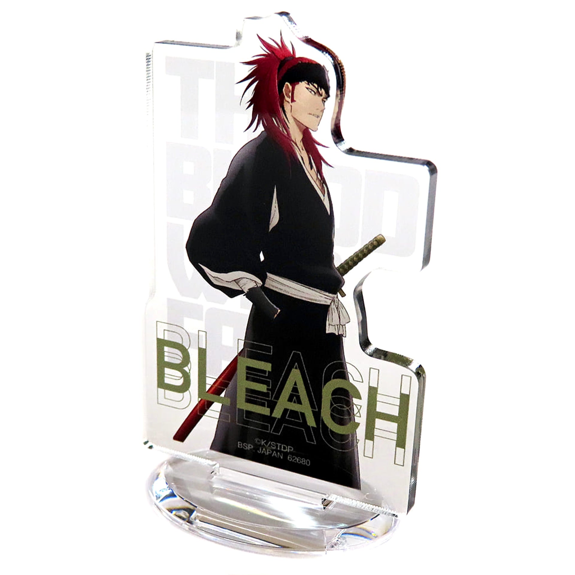 Bleach: Thousand Year Blood War Renji Abarai Ichiban Kuji OP.2 Acrylic Stand Prize E Acrylic Stands [USED]
