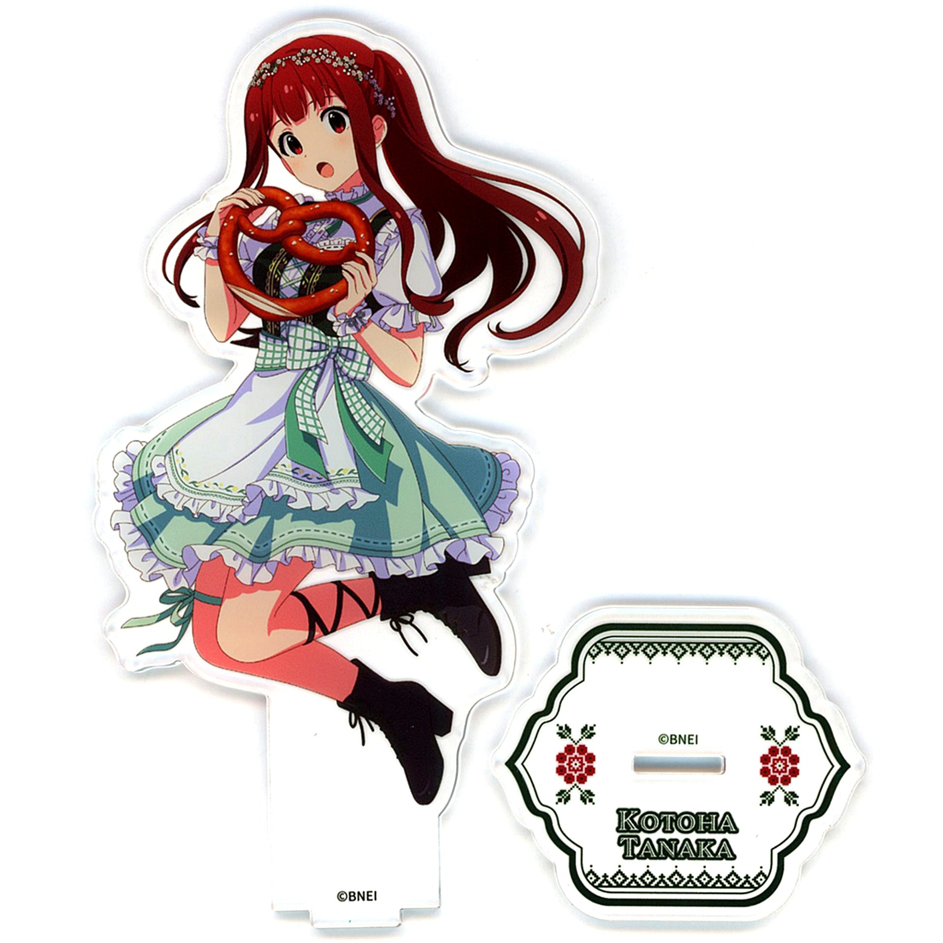 Kotoha Tanaka MILLION FEST Ver. World Wide Meal Idolmaster Million Live! x STELLAMAP CAFE Acrylic Stand [USED]