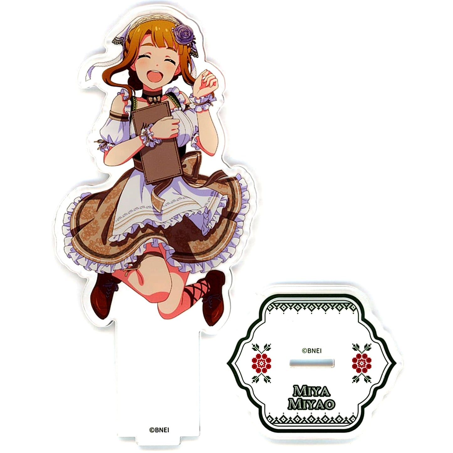 Miya Miyao The Idolmaster Million Live! Acrylic Stand MILLION FEST Ver. World Wide Meal STELLAMAP CAFE [USED]