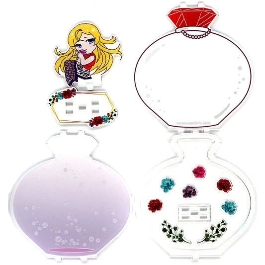 Karen Shinomiya THE IDOLM@STER Million Live! Aroma Bottle Acrylic Stand World Wide Meal x STELLAMAP CAFE [USED]