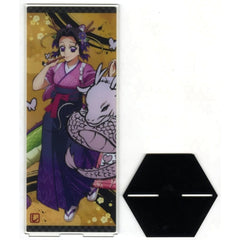 Demon Slayer: Kimetsu no Yaiba Shinobu Kocho Year of the Dragon Folding Screen Acrylic Panel Anime 5th Anniversary Festival After Party in ufotable Cafe Machi Asobi Cafe ufotable Dining Exclusive Acrylic Stands [USED]