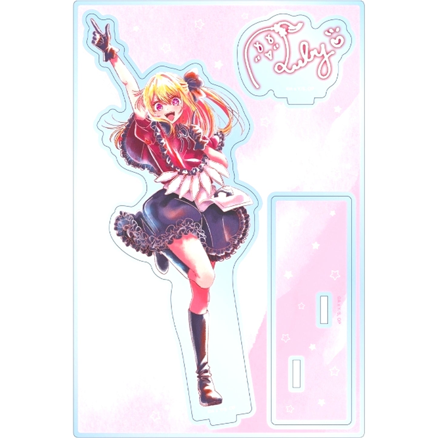 Ruby BIG Acrylic Stand with Parts Ani-Art aqua label Vol. 2 Oshi no Ko [USED]