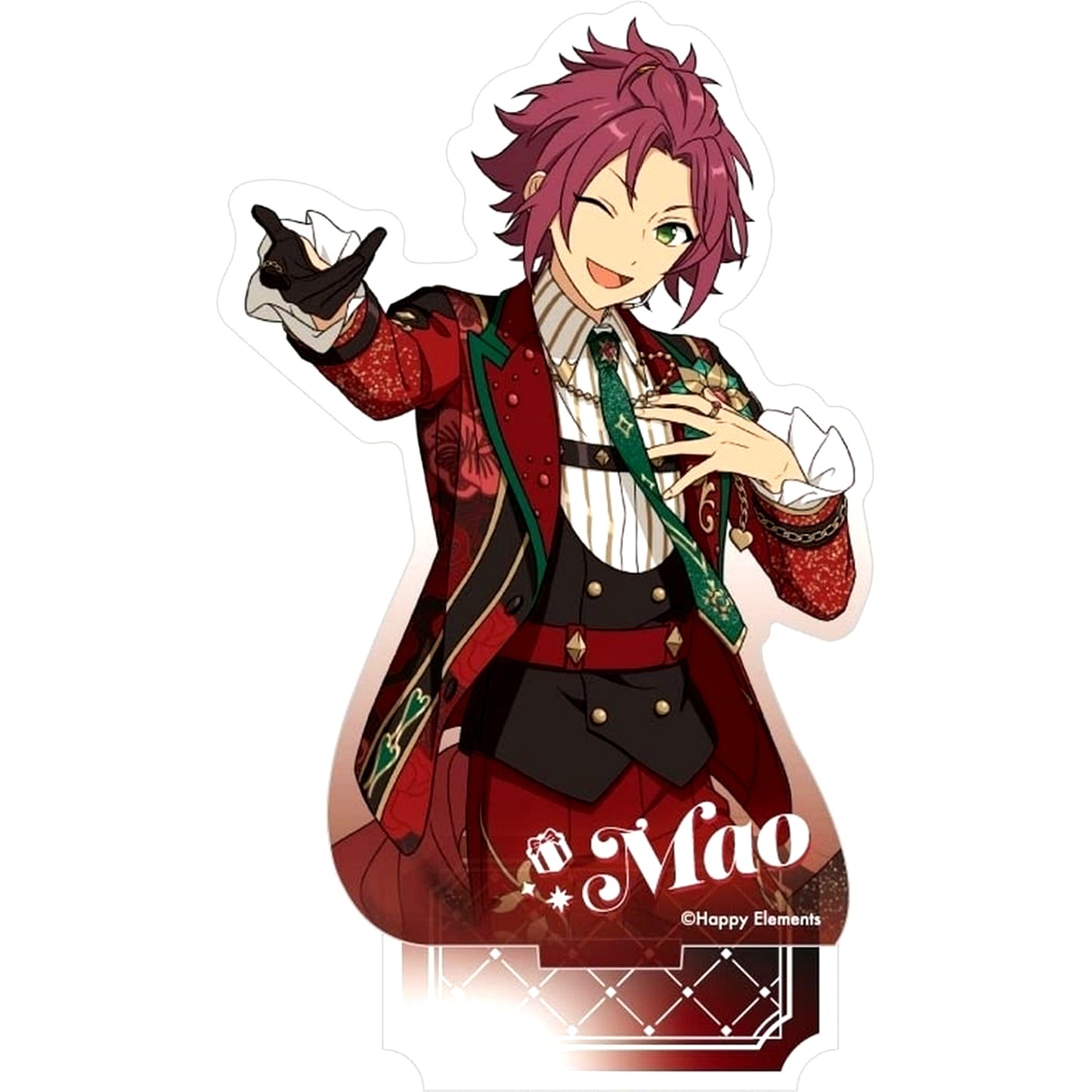 Mao Isara Ensemble Stars!! Costume Acrylic Stand 3 Star [USED]