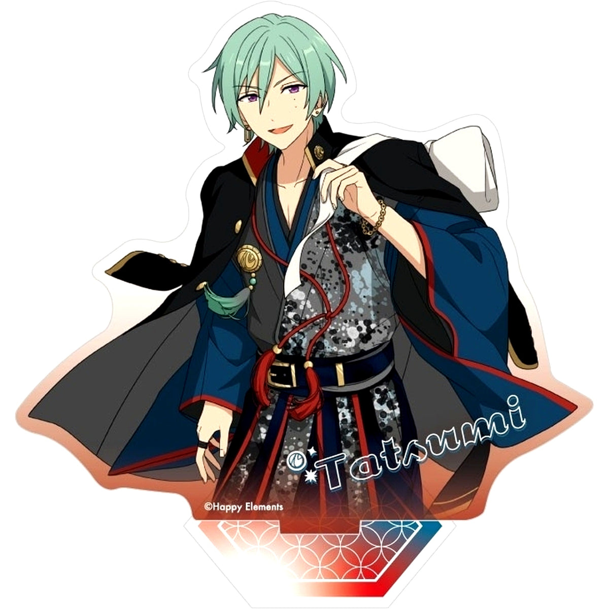 Tatsumi Kazehaya Ensemble Stars!! Costume Acrylic Stand 3 Stars [USED]