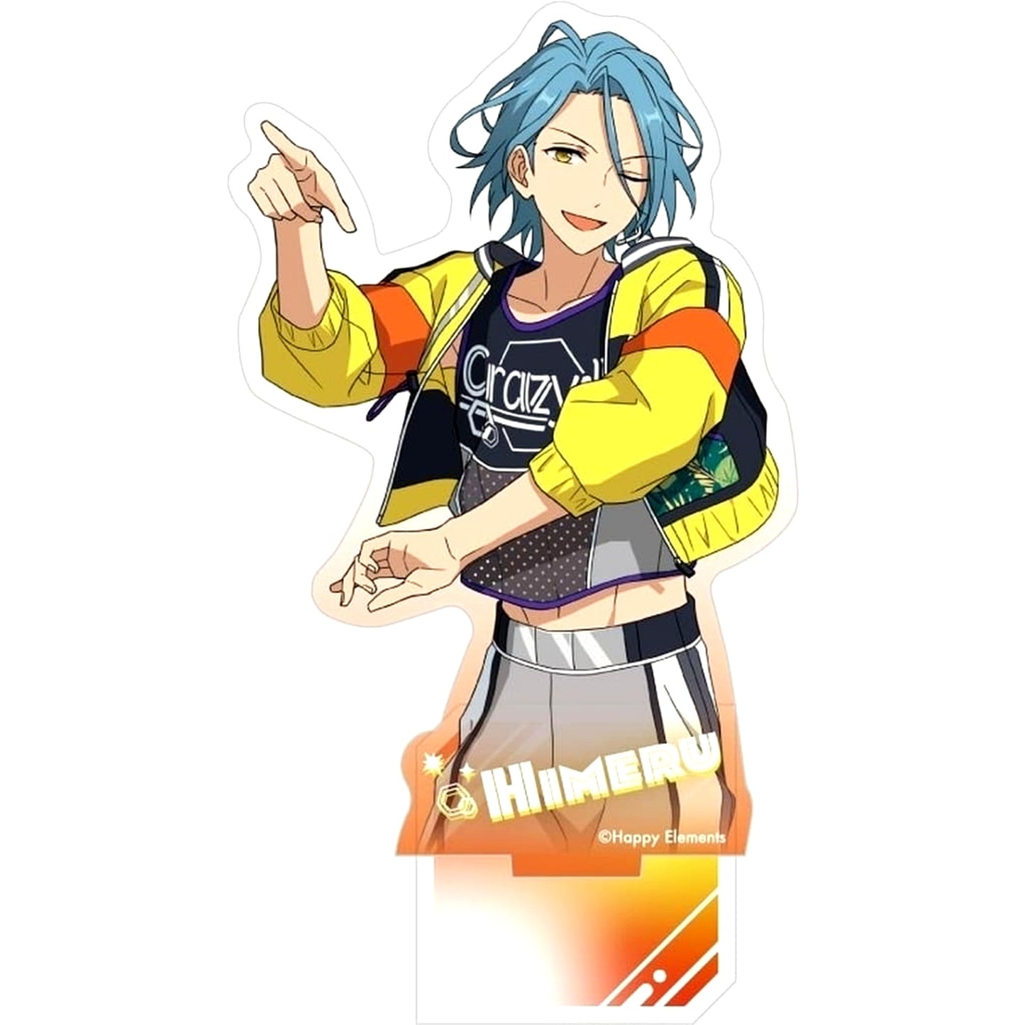 HiMERU Ensemble Stars!! Costume Acrylic Stand 3 Star [USED]
