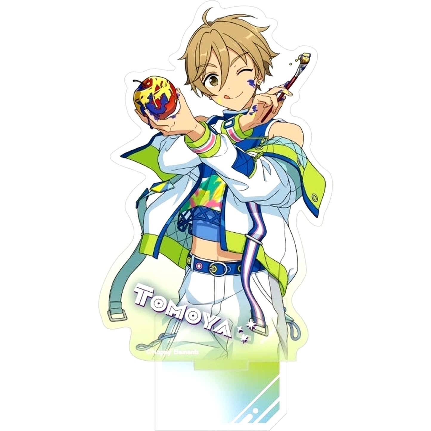 Tomoya Mashiro Ensemble Stars!! Costume Acrylic Stand 3 Stars [USED]