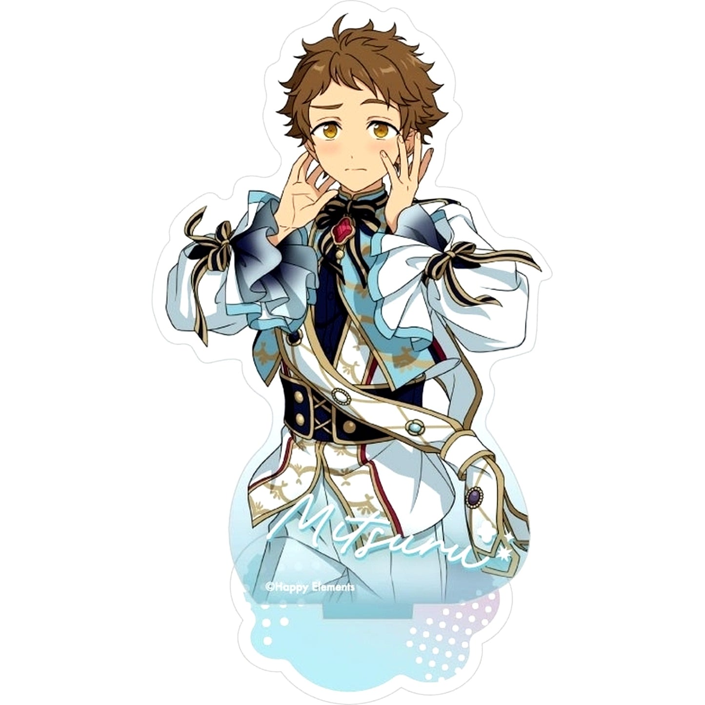 Mitsuru Tenma Costume Acrylic Stand 3-Star Ensemble Stars!! [USED]