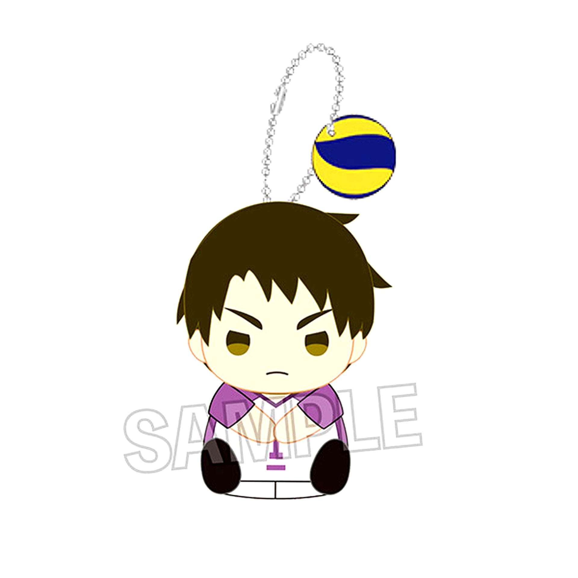 Wakatoshi Ushijima 1st Uniform Ver. Haikyu!! Finger Mascot Series Finger Puppet [USED]