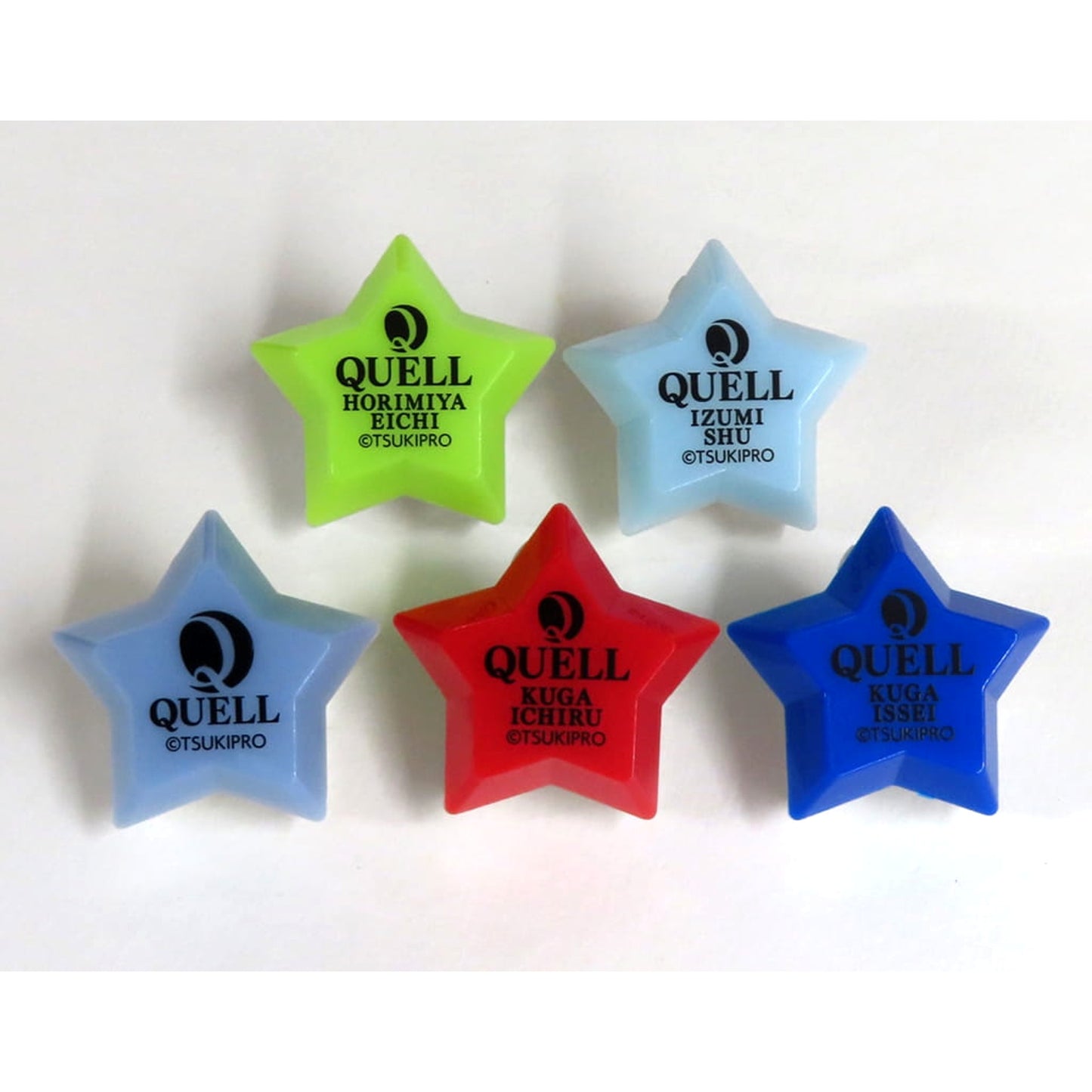 Tsukino Entertainment Production Shu Izumi & Others All 5 Types Set Trading Ring-shaped Light S.Q.P Ver. Quell Exclusive [USED]
