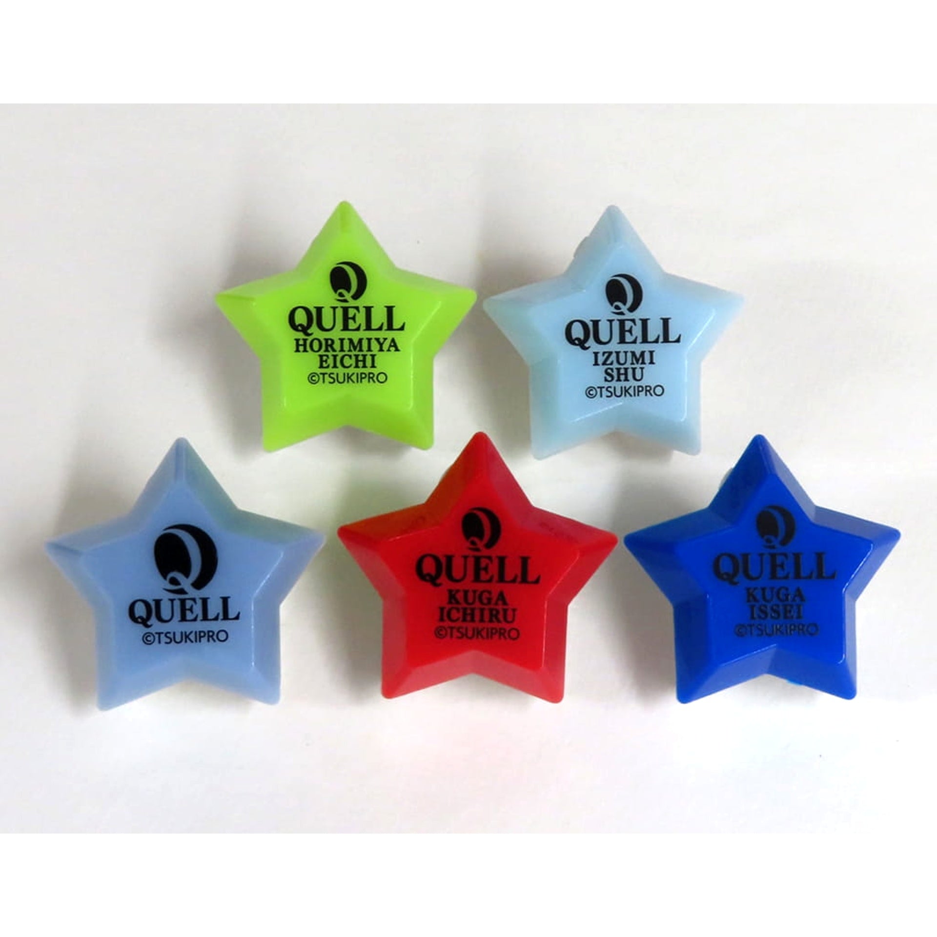 Tsukino Entertainment Production Shu Izumi & Others All 5 Types Set Trading Ring-shaped Light S.Q.P Ver. Quell Exclusive [USED]