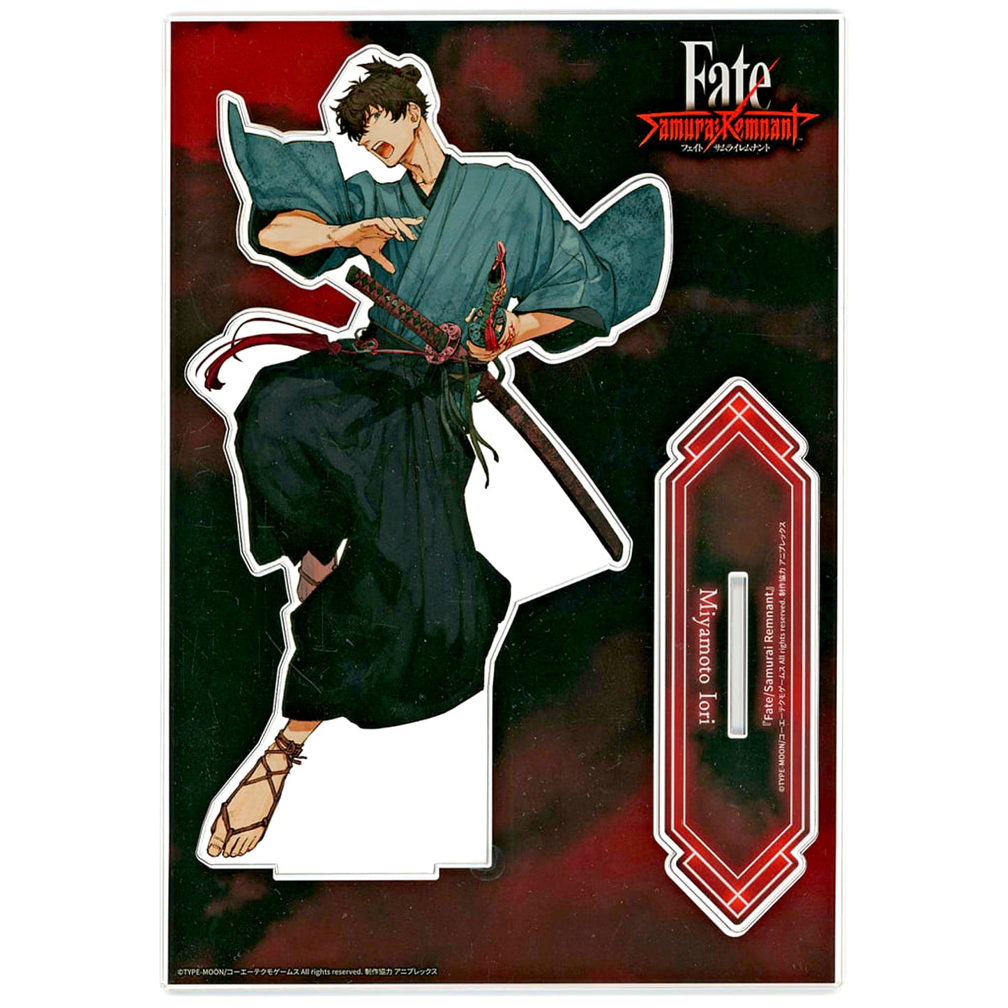 Iori Miyamoto Fate/Samurai Remnant TYPE-MOON Ace Cover Illustration Big Acrylic Figure [USED]