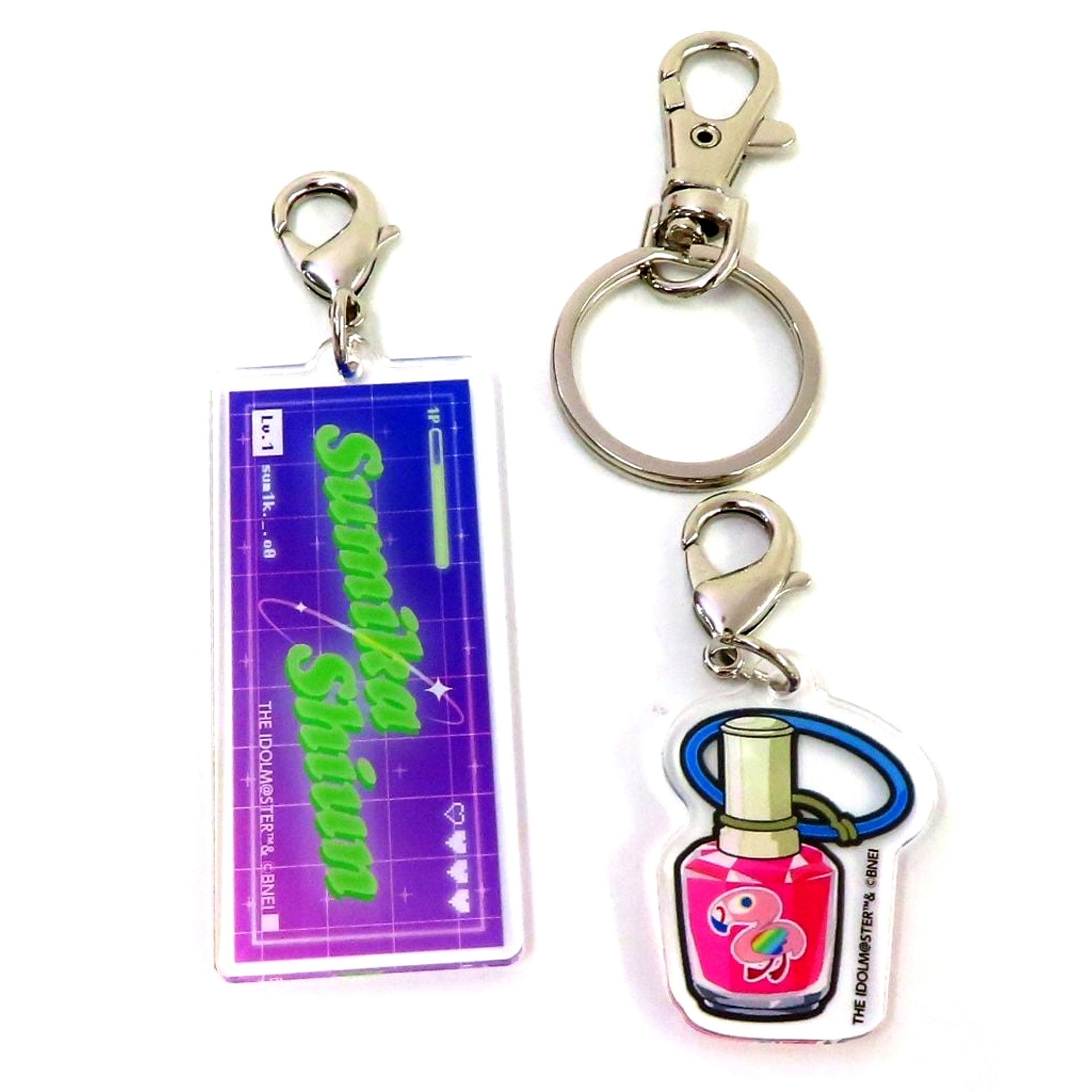 Sumika Shiun Official Name & Item Acrylic Charm Gakuen Idolmaster DEBUT LIVE Hajime TOUR [USED]