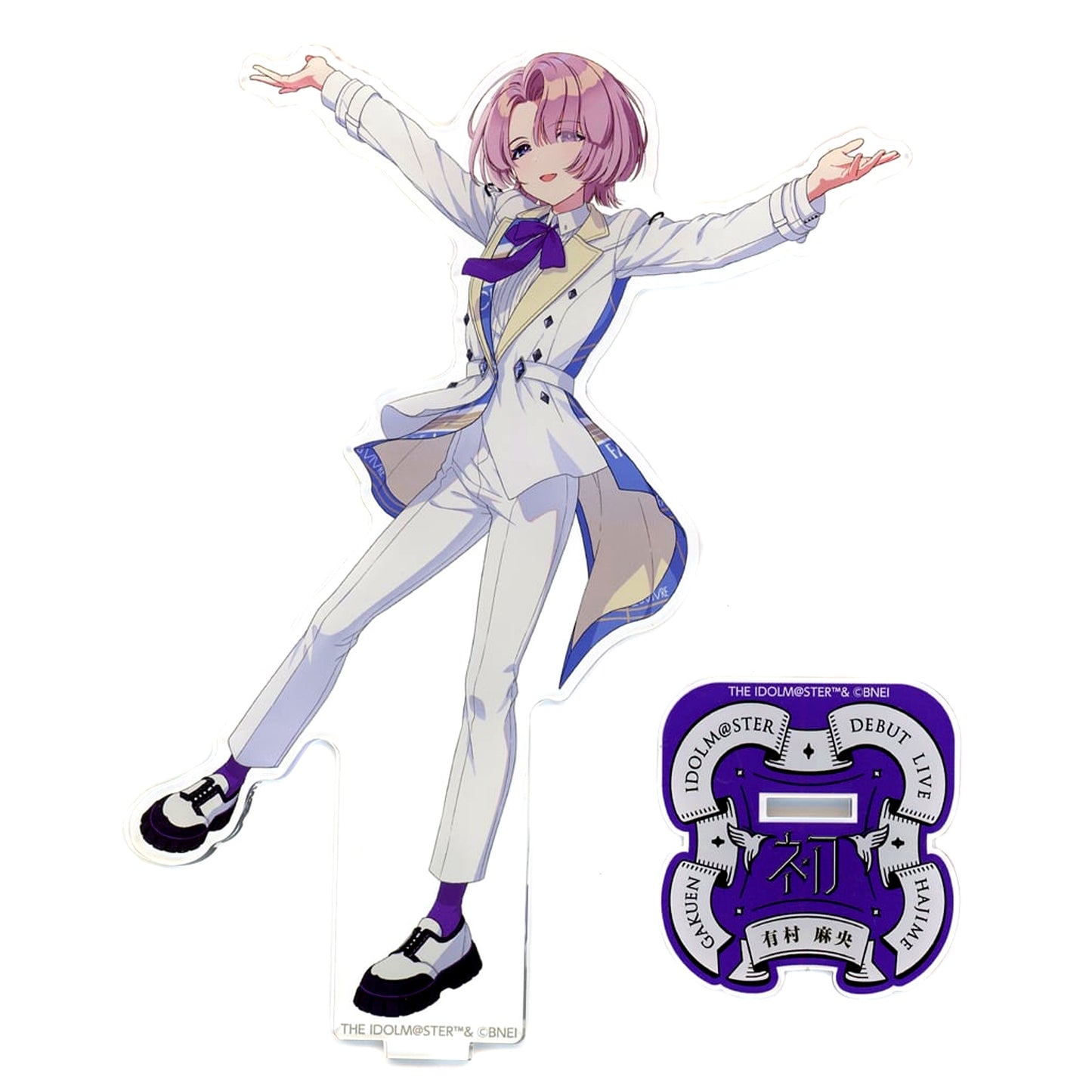 Mao Arimura Gakuen Idolmaster DEBUT LIVE Hajime TOUR Official Acrylic Stand [USED]