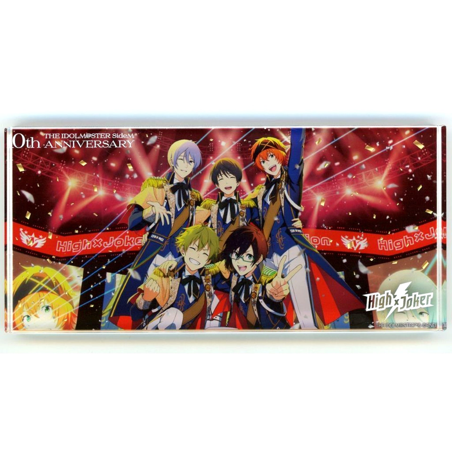 315Pro High x Joker Official Acrylic Block The Idolmaster SideM 10th Anniversary [USED]
