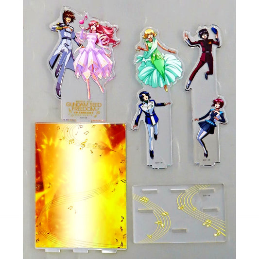 Group Mobile Suit Gundam SEED FREEDOM Acrylic Diorama Cinema Concert [USED]
