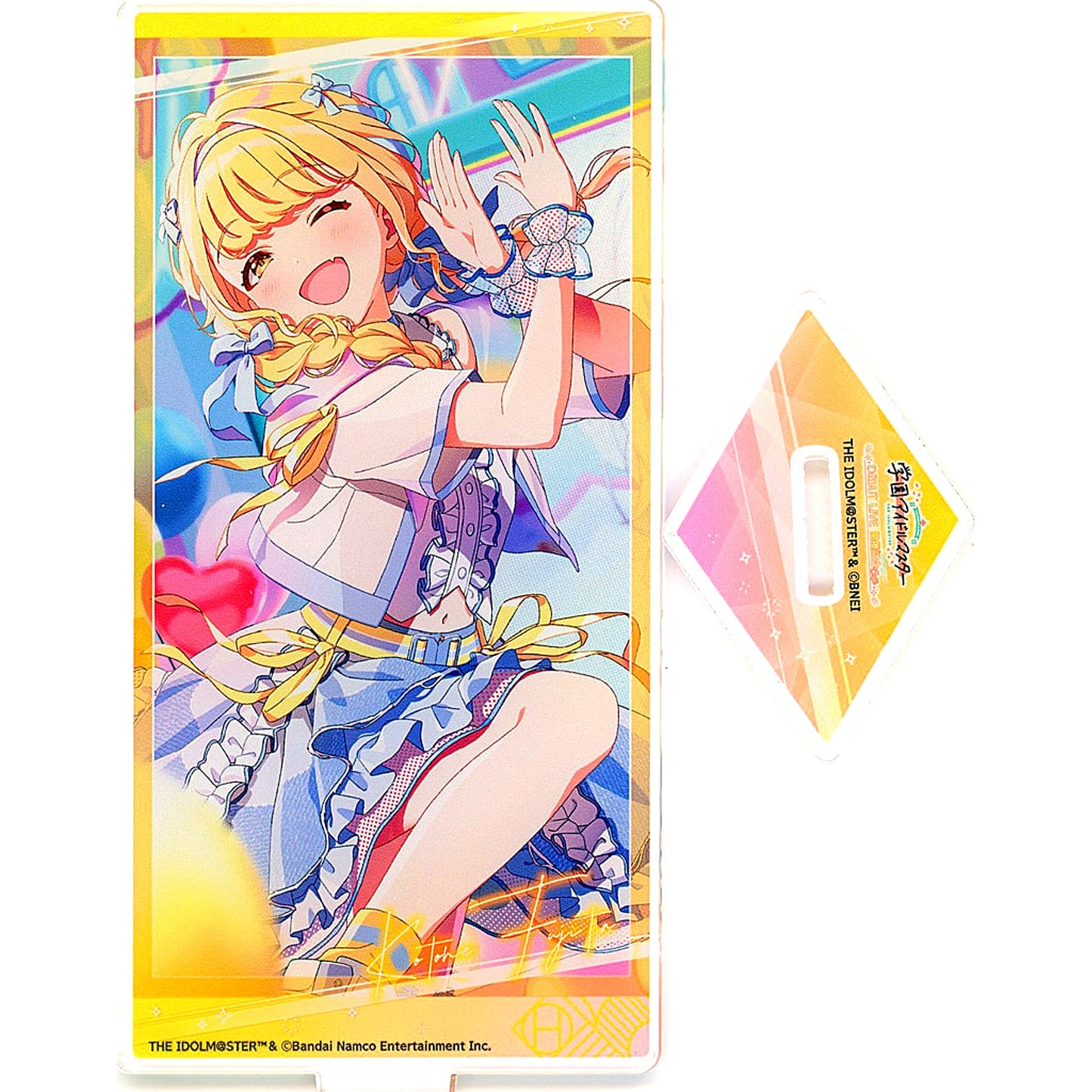 Kotone Fujita Gakuen Idolmaster Sweets Paradise Debut Live Cafe Trading Acrylic Stand [USED]