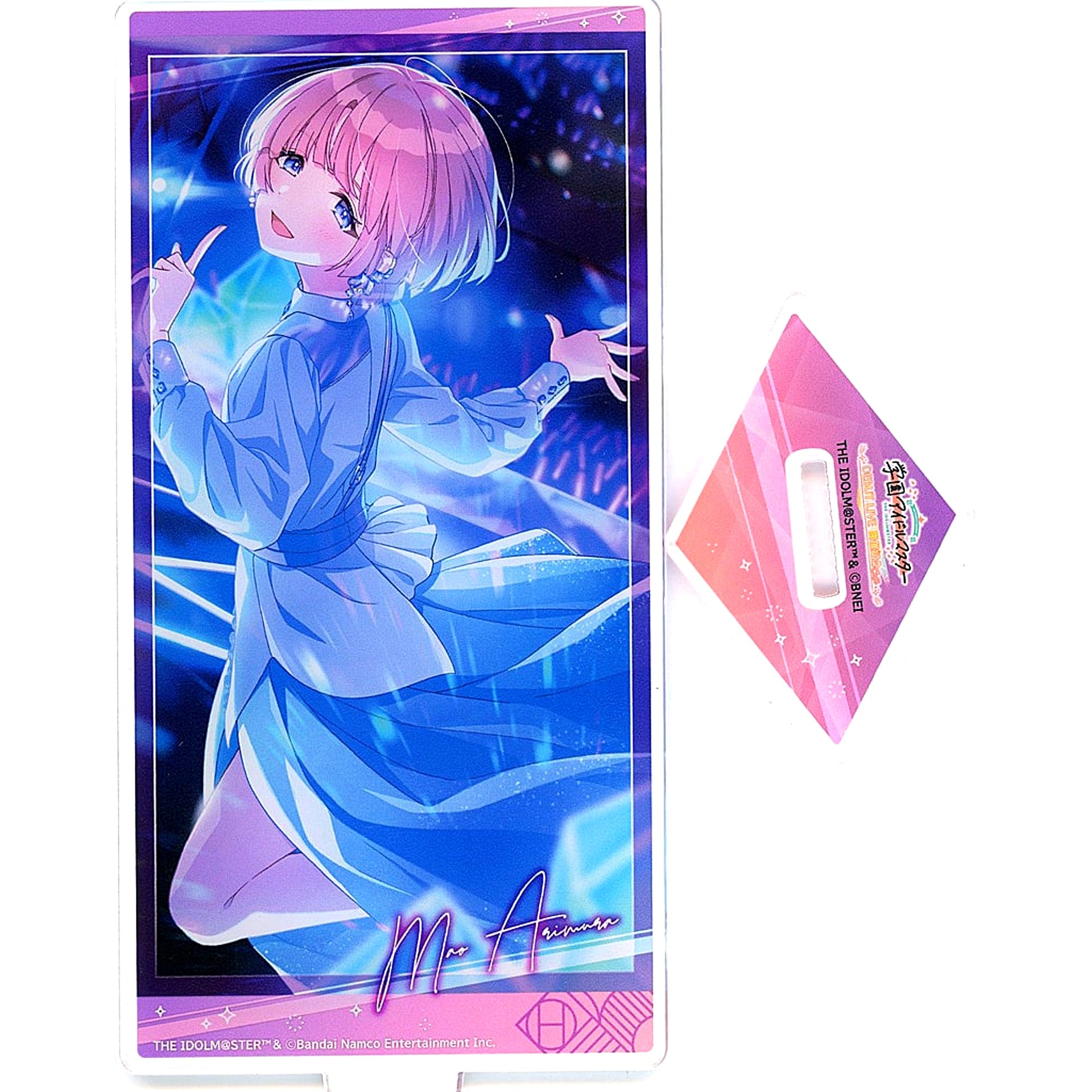 Mao Arimura Gakuen Idolmaster Sweets Paradise Debut Live Cafe Trading Acrylic Stand [USED]