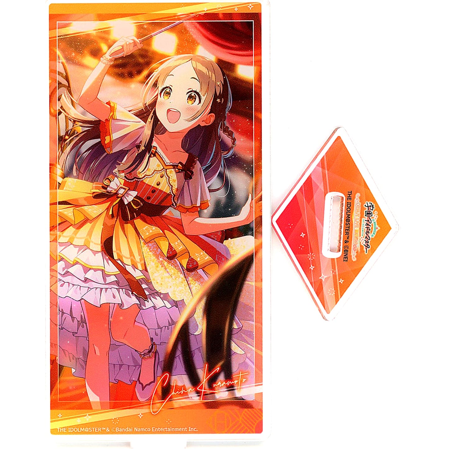 China Kuramoto Gakuen Idolmaster Trading Acrylic Stand Sweets Paradise Debut Live Commemoration Cafe [USED]